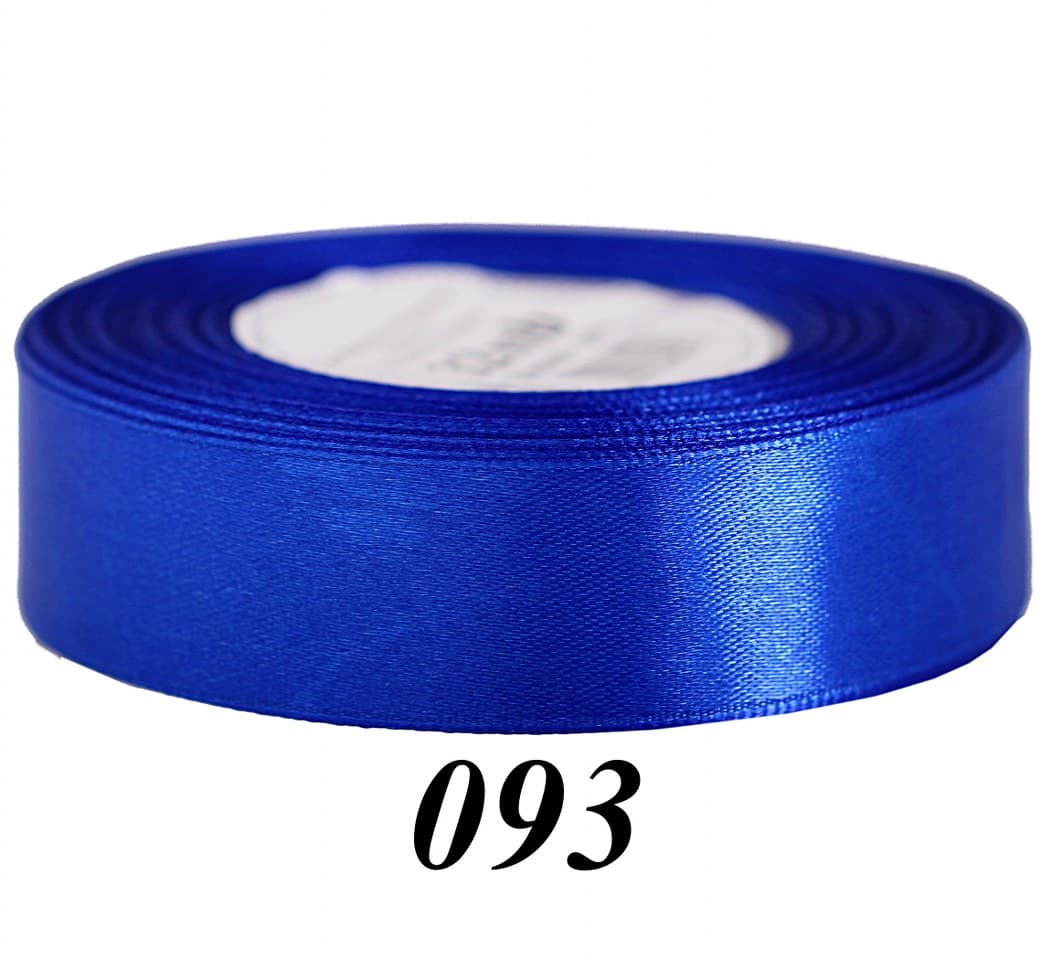 Wstążka satynowa 25mm/32mb, chabrowa