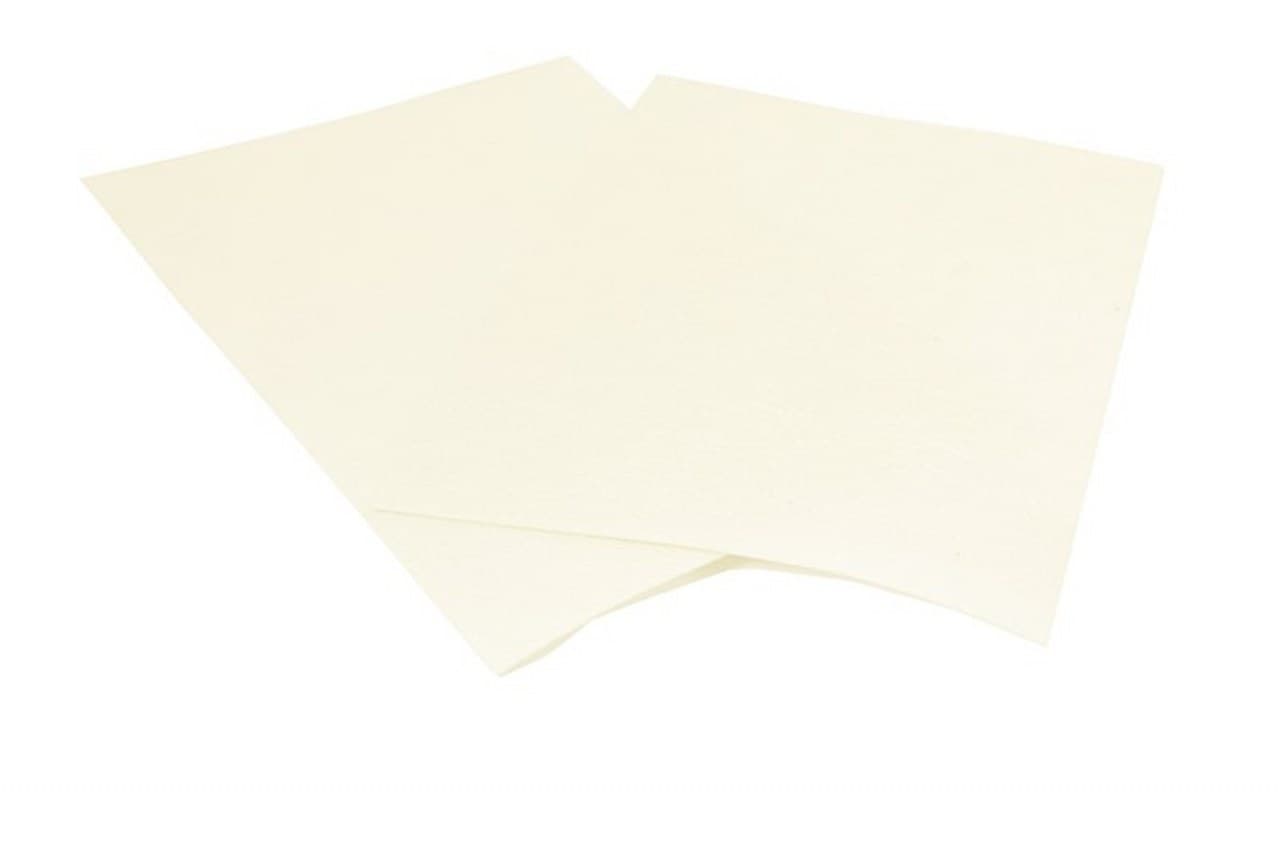 Filc dekoracyjny, grubość 1,5mm, 20x30cm, kremowy