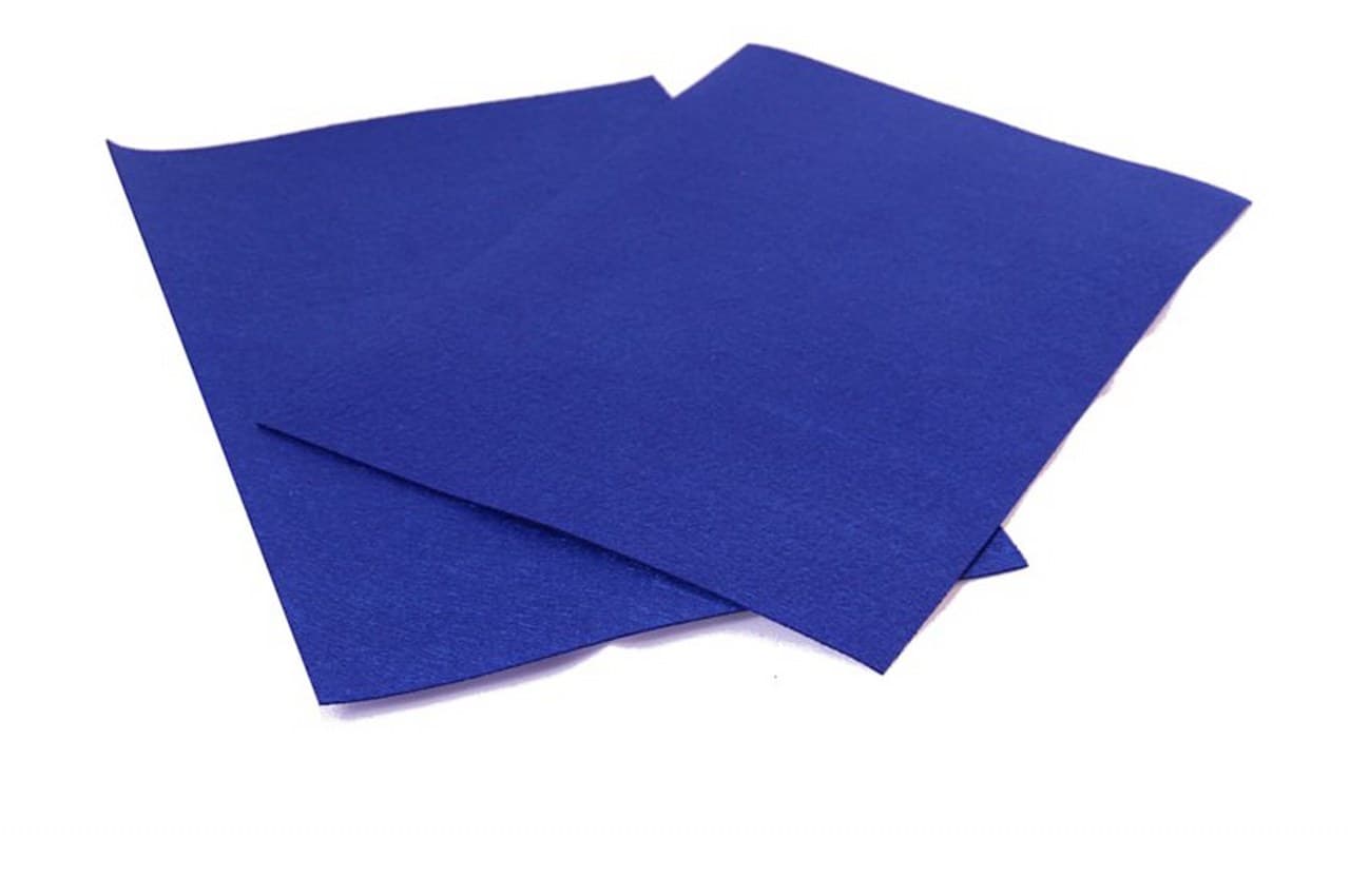 Filc dekoracyjny grubość 1,5mm, 20x30cm, granatowy