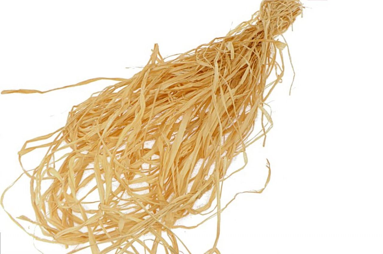 Rafia - włókna 50-60 gram, naturalna