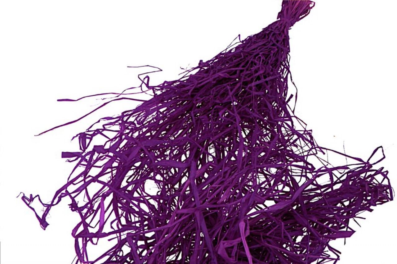 Rafia - włókna 50-60 gram, fioletowa