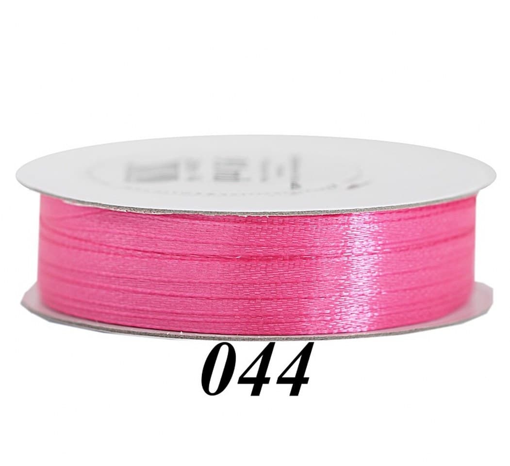 Wstążka satynowa 3mm/91mb, amarantowa