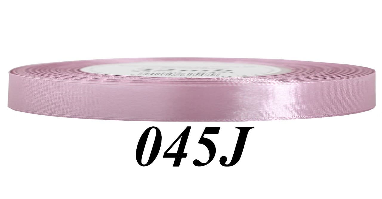 Wstążka satynowa 6mm/32mb, jasny brudny róż