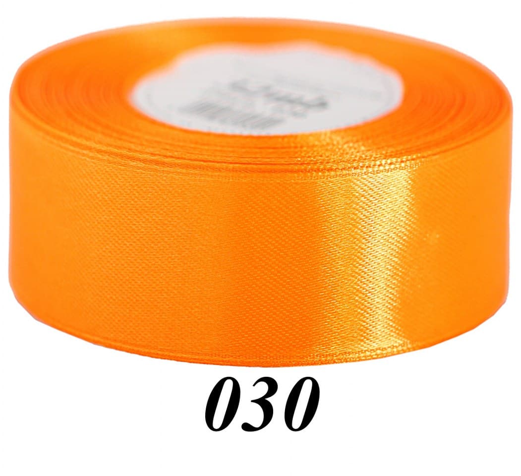 Wstążka satynowa 50mm/32mb, pomarańczowa