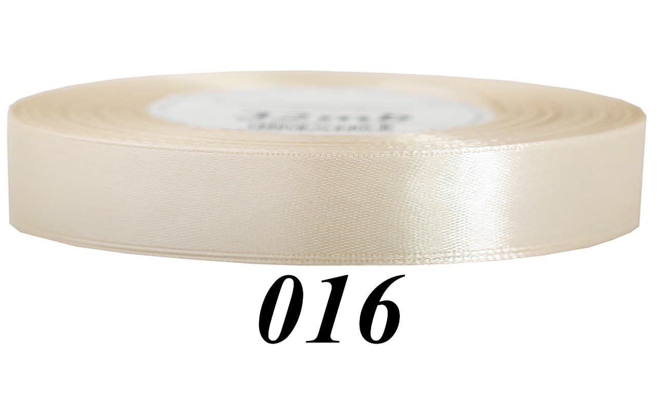 Wstążka satynowa 12mm/32mb, kawa/mleko