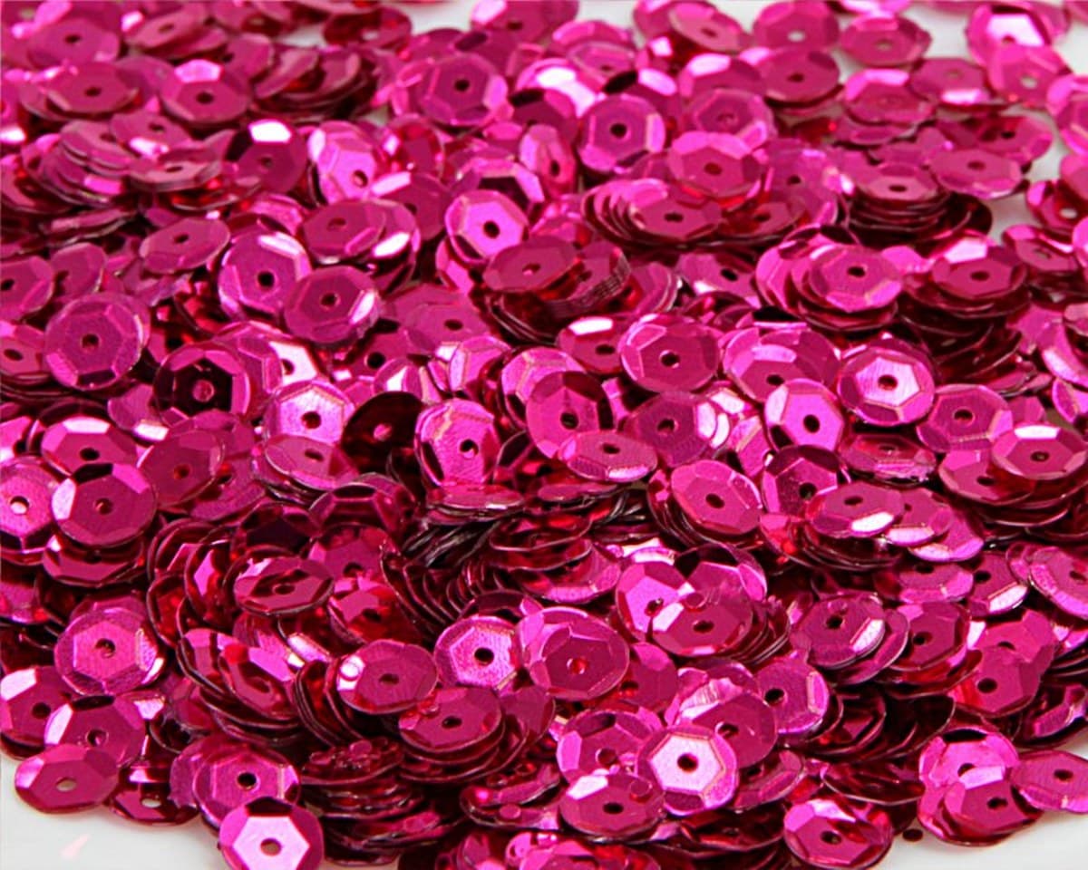 Cekiny 8mm/15gram białoróżowy mieniący