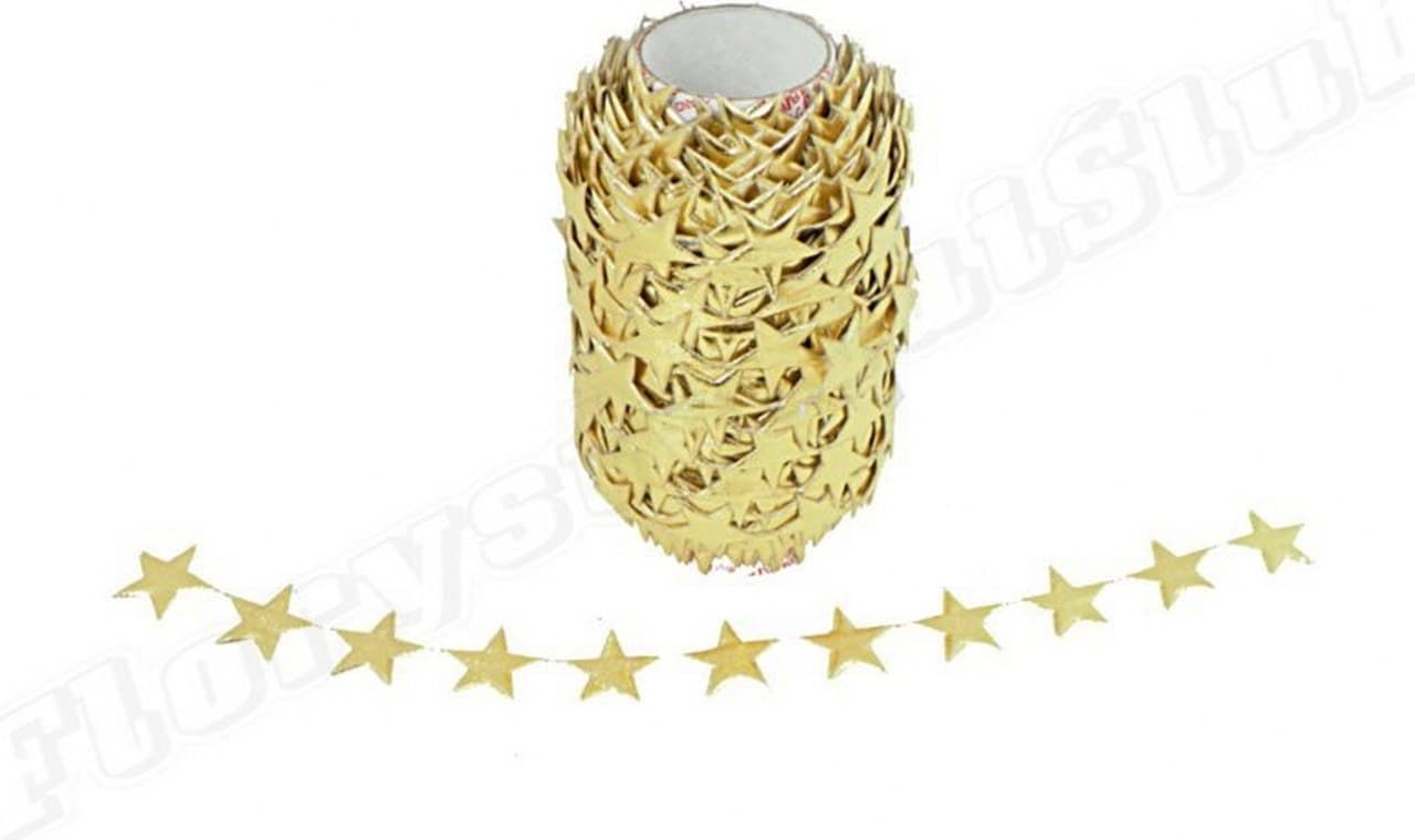 Aplikacje gwiazdka pełna metal. złota 1mb