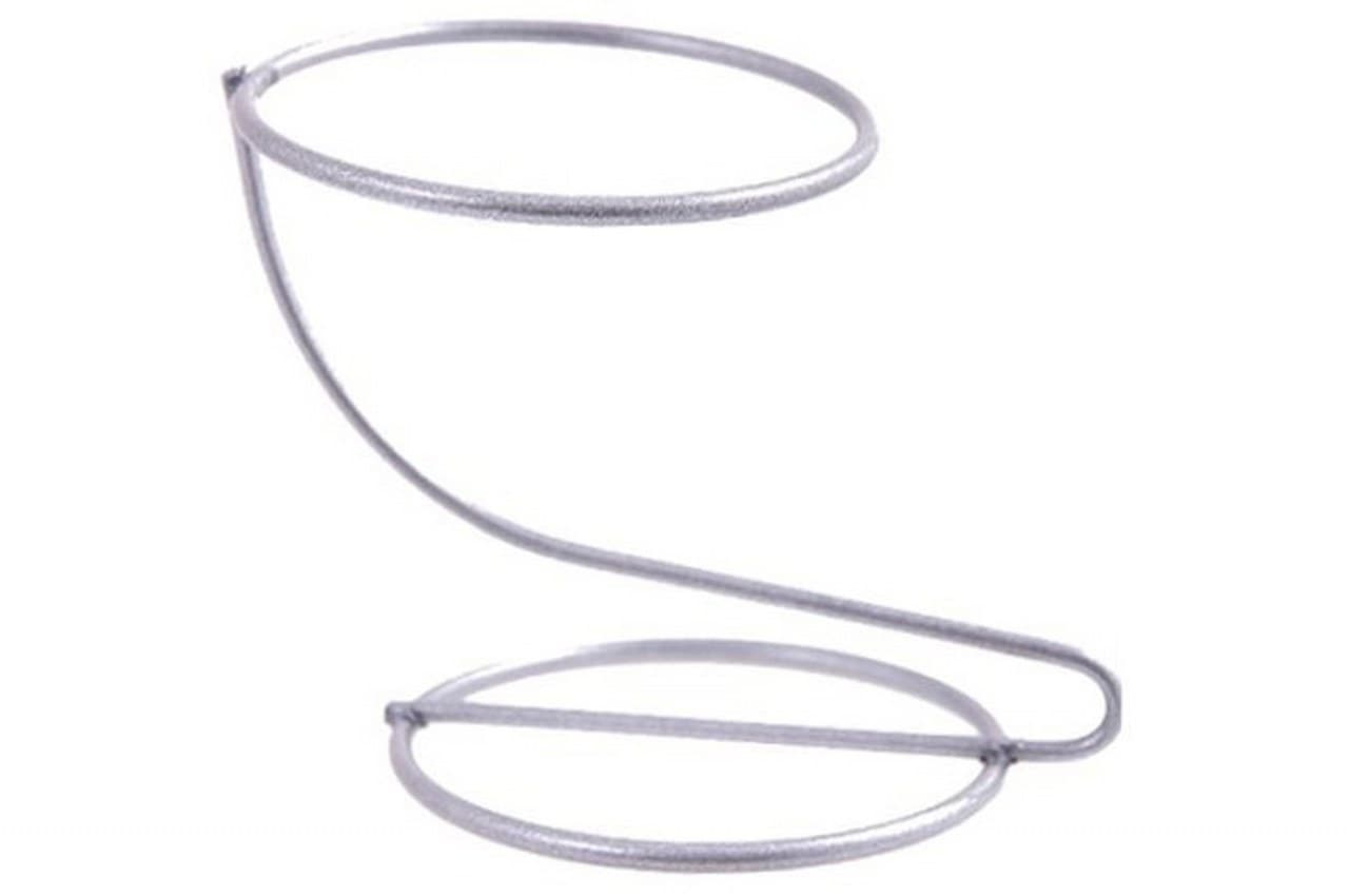 Stojak na jajko Faberge 55mm srebrny