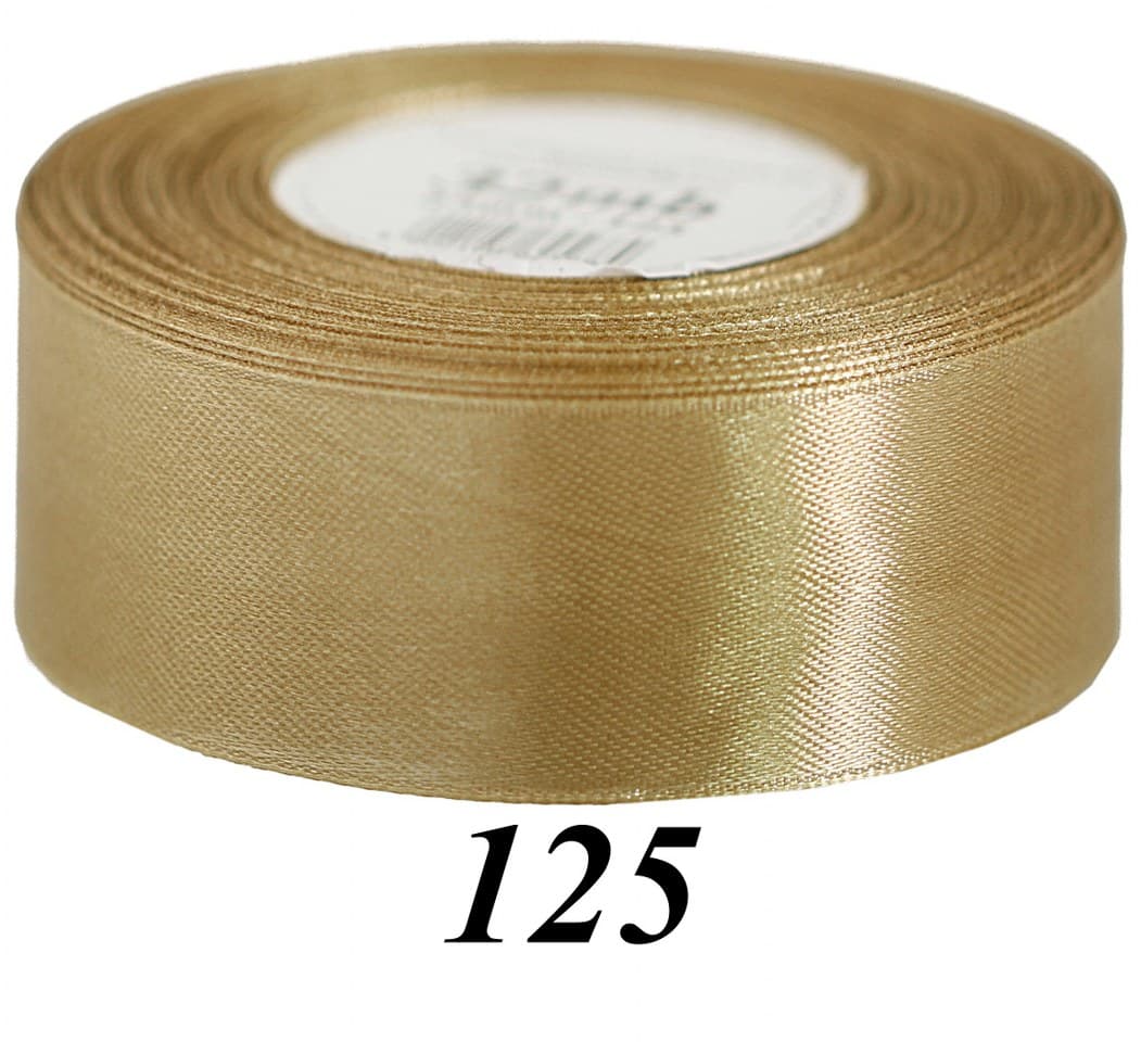 Wstążka satynowa 50mm/32mb, cappuccino