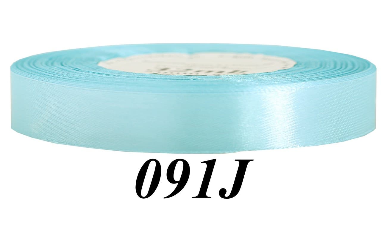 Wstążka satynowa 12mm/32mb, jasny błękit