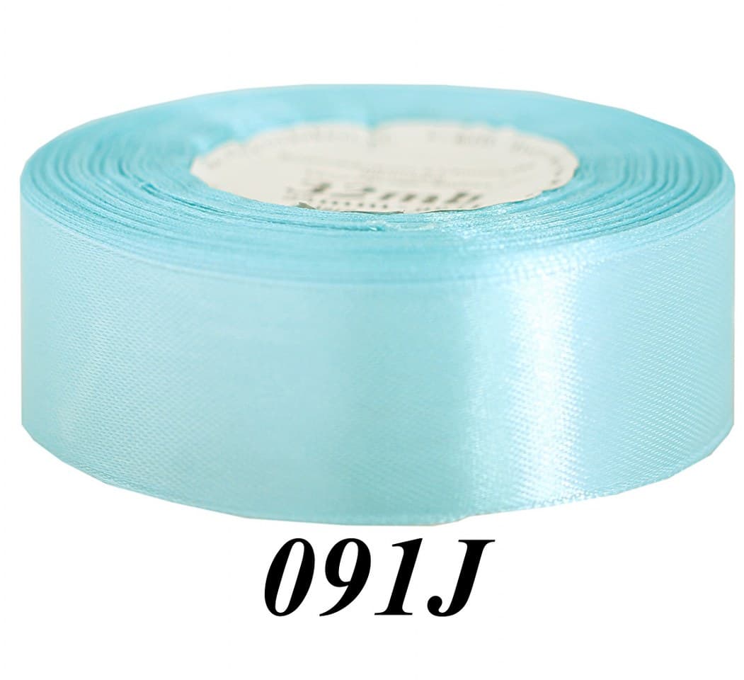 Wstążka satynowa 38mm/32mb, jasny błękit