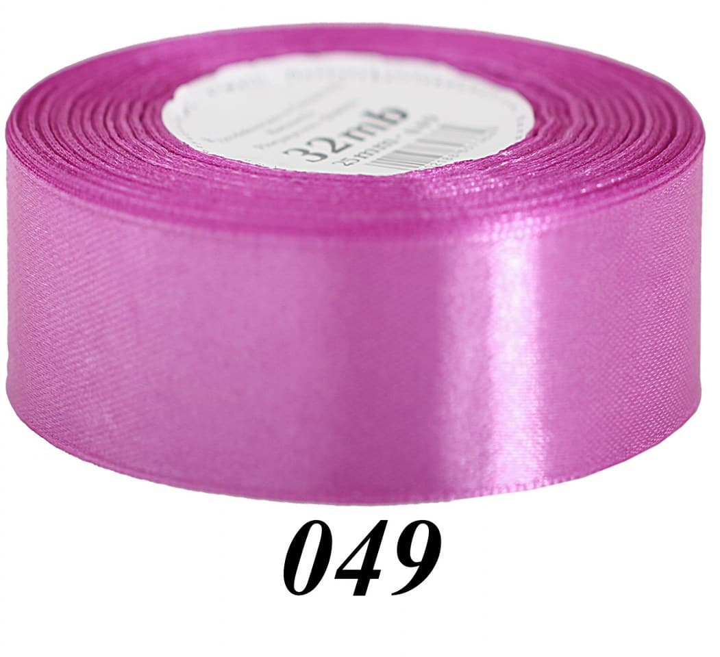 Wstążka satynowa 50mm/32mb, piwonia