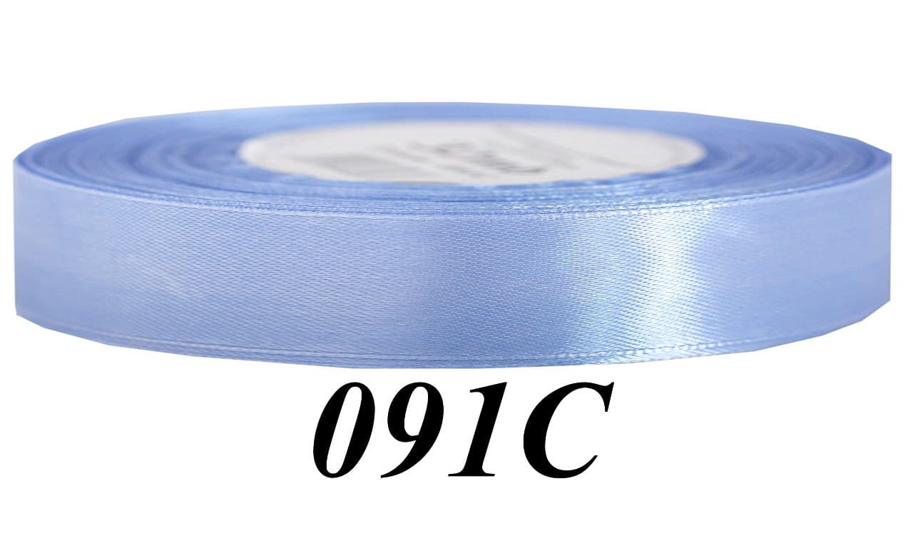 Wstążka satynowa 12mm/32mb, ciemny błękit