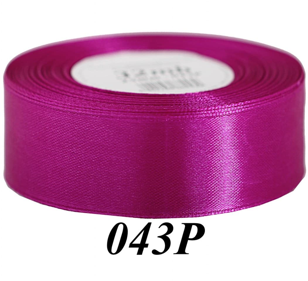 Wstążka satynowa 38mm/32mb, purpurowa