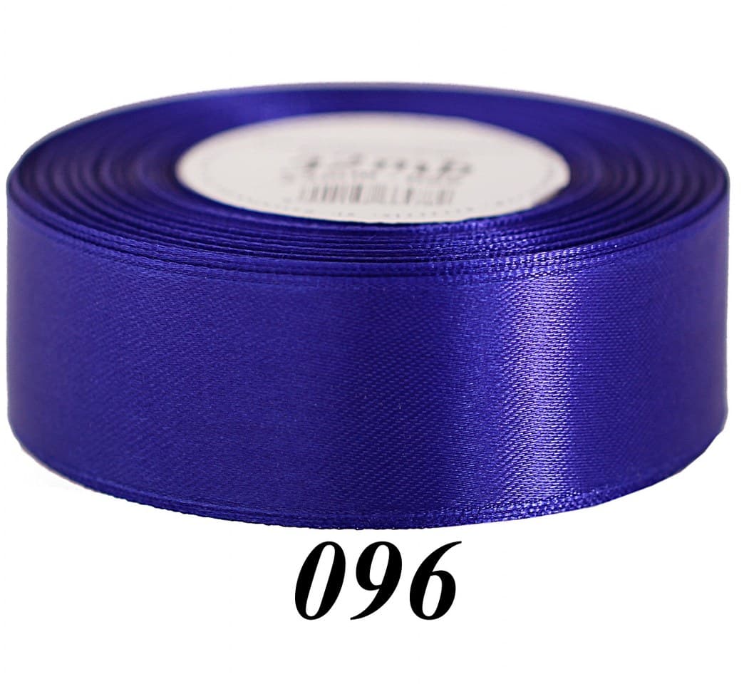 Wstążka satynowa 38mm/32mb, szafirowa