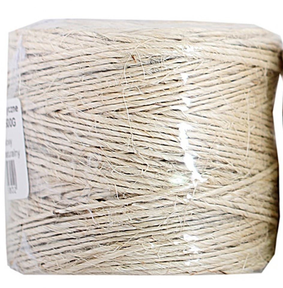 Sznurek sizalowy 500g/250mb, naturalny