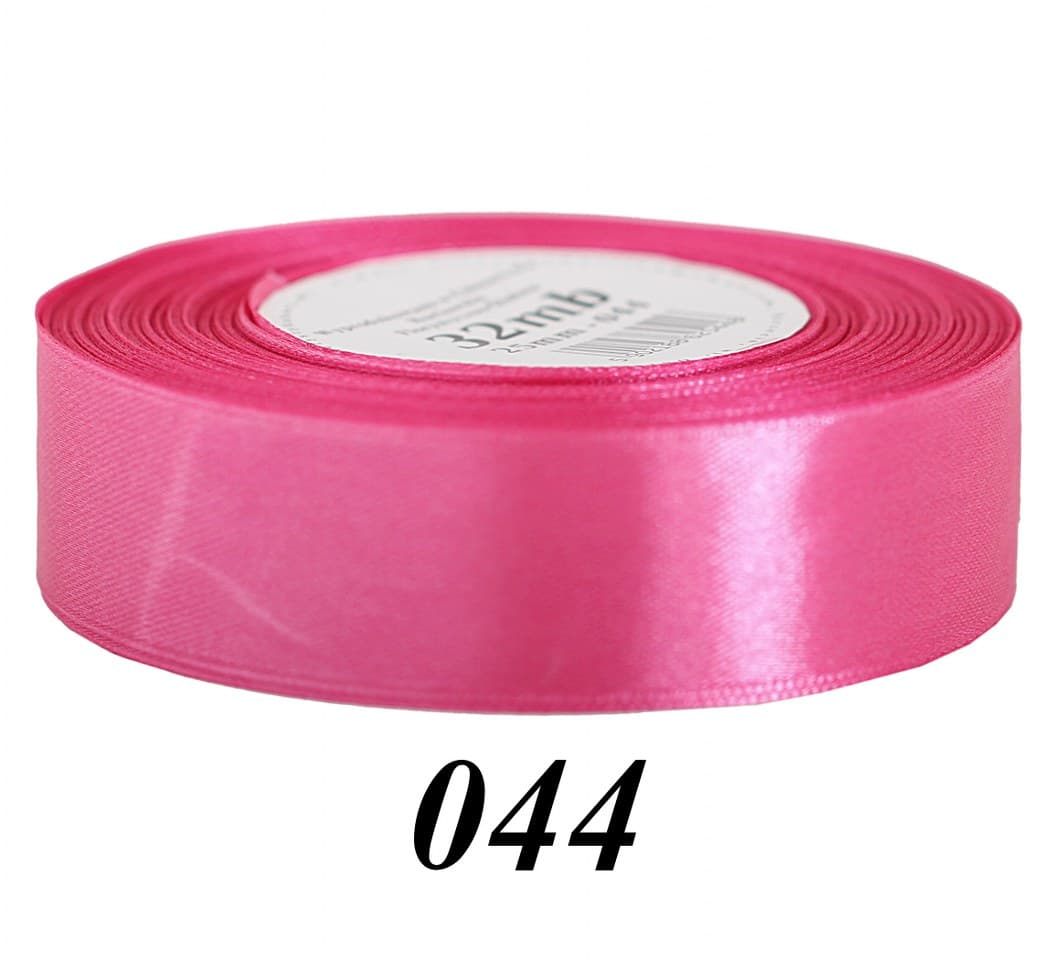 Wstążka satynowa 25mm/32mb, amarantowa