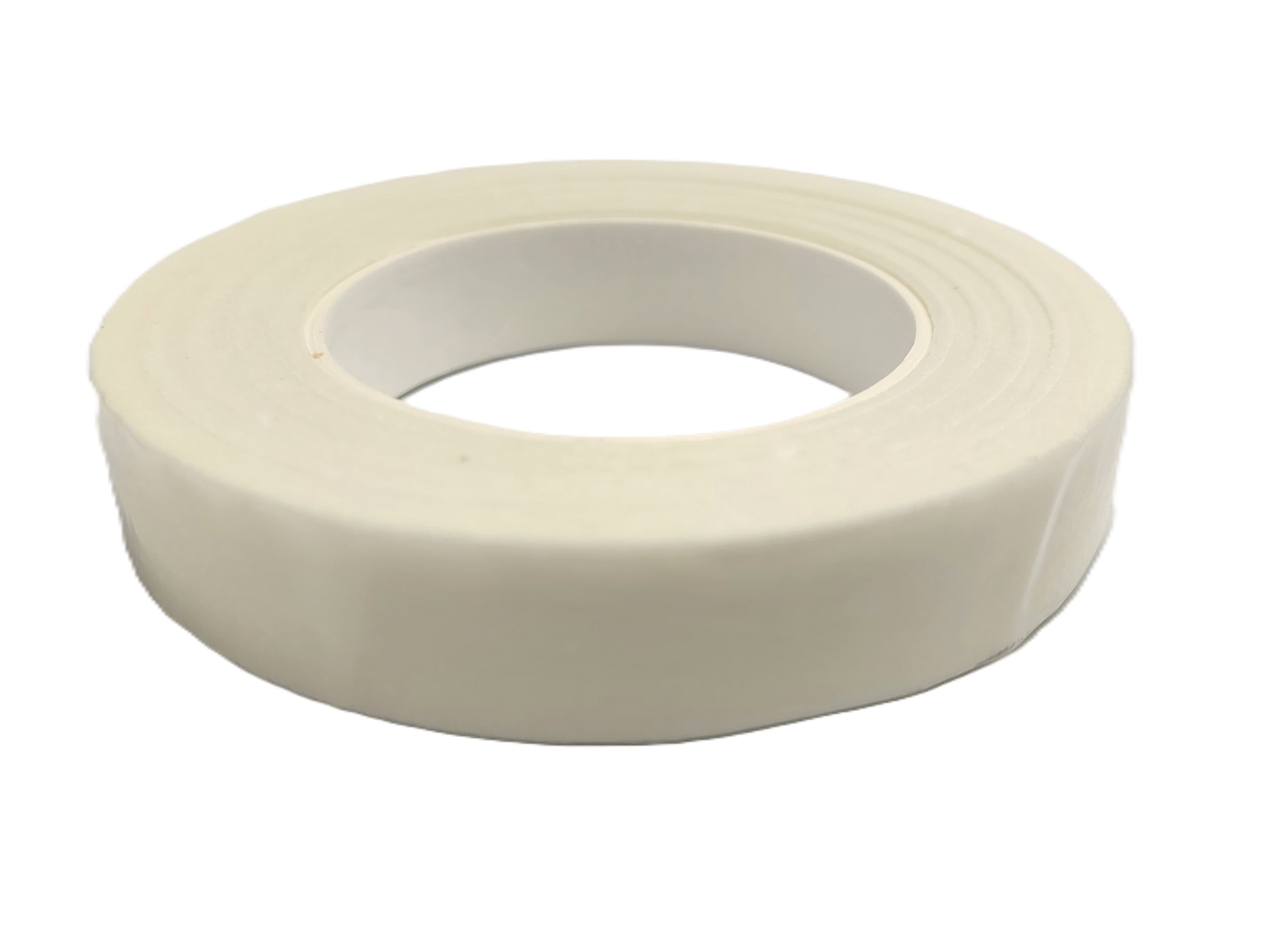 Taśma florystyczna rozciągliwa 12mm/23mb, biała