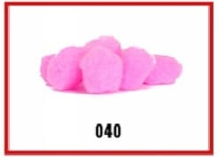 Pompony miękkie, śr. 1,5cm/100szt, różowe