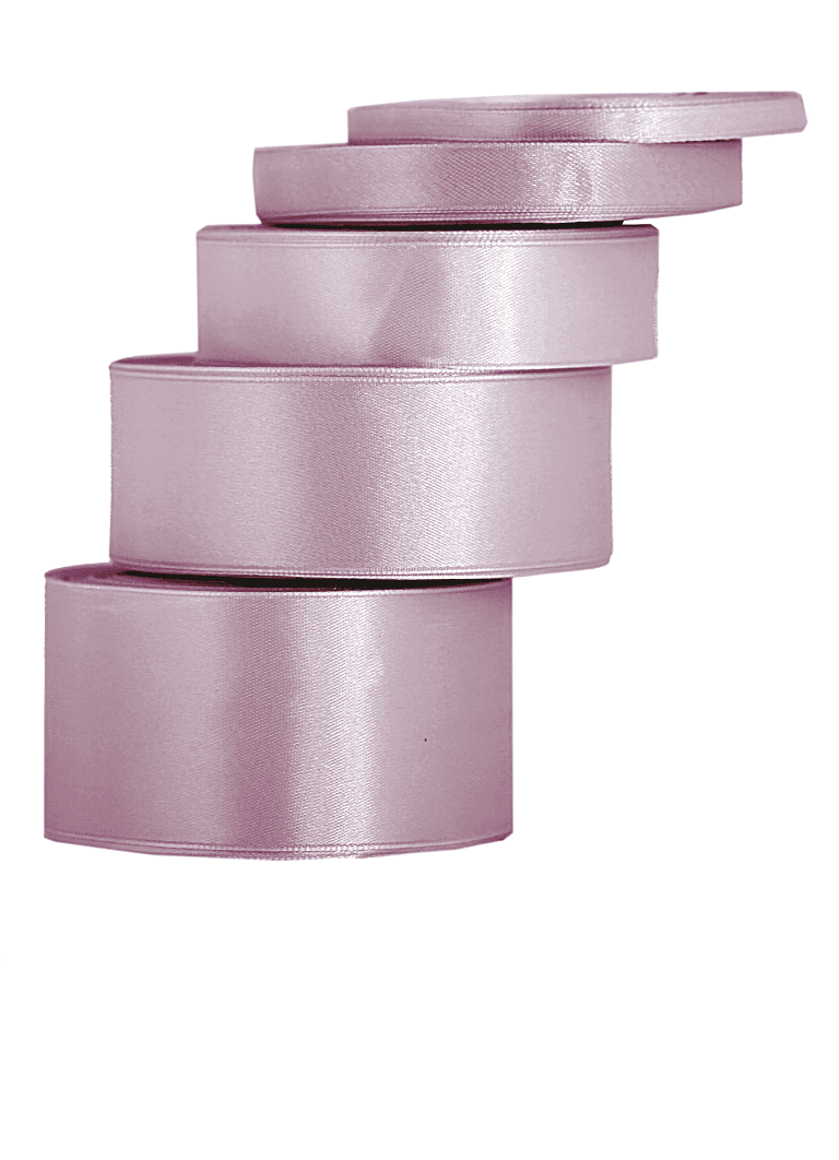 Wstążka satynowa 6mm/32mb, jasny brudny róż/3