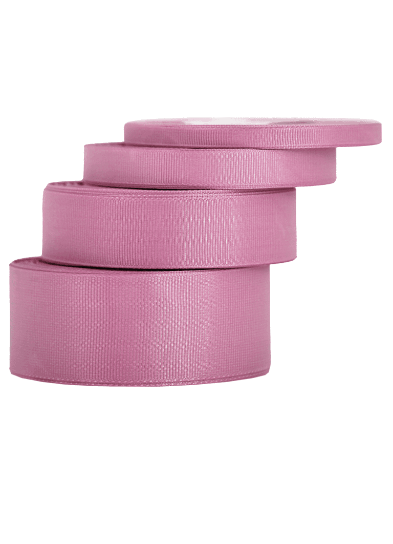 Wstążka rypsowa, 38mm/22mb, brudny róż/2