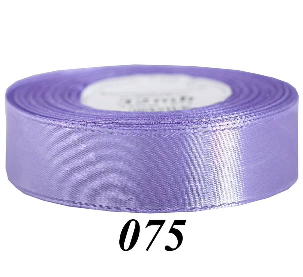 Wstążka satynowa 25mm/32mb, wrzosowa