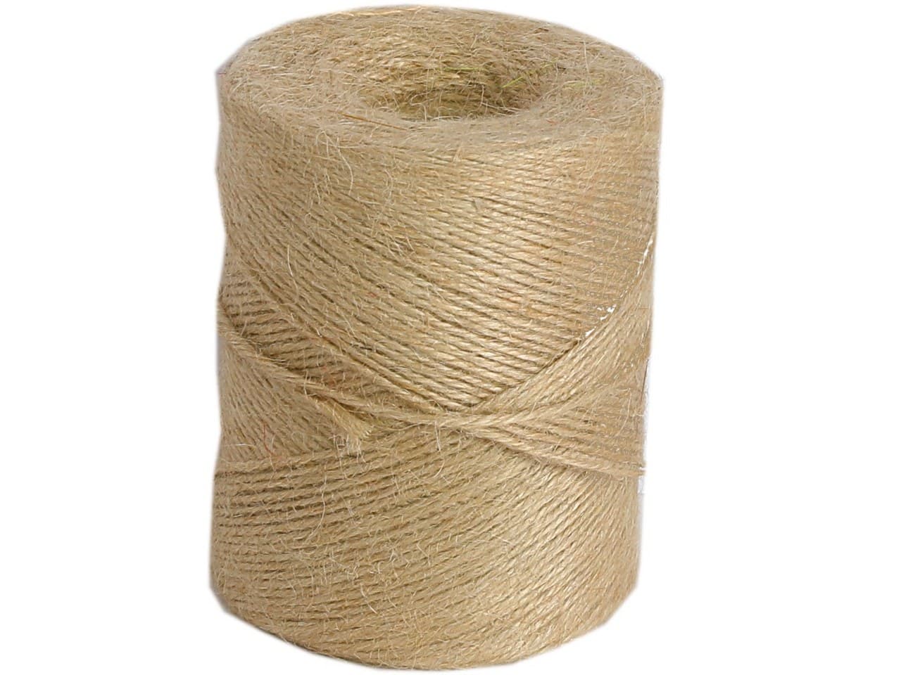 Sznurek jutowy pleciony, 1mm/200g/ 288mb, natuara
