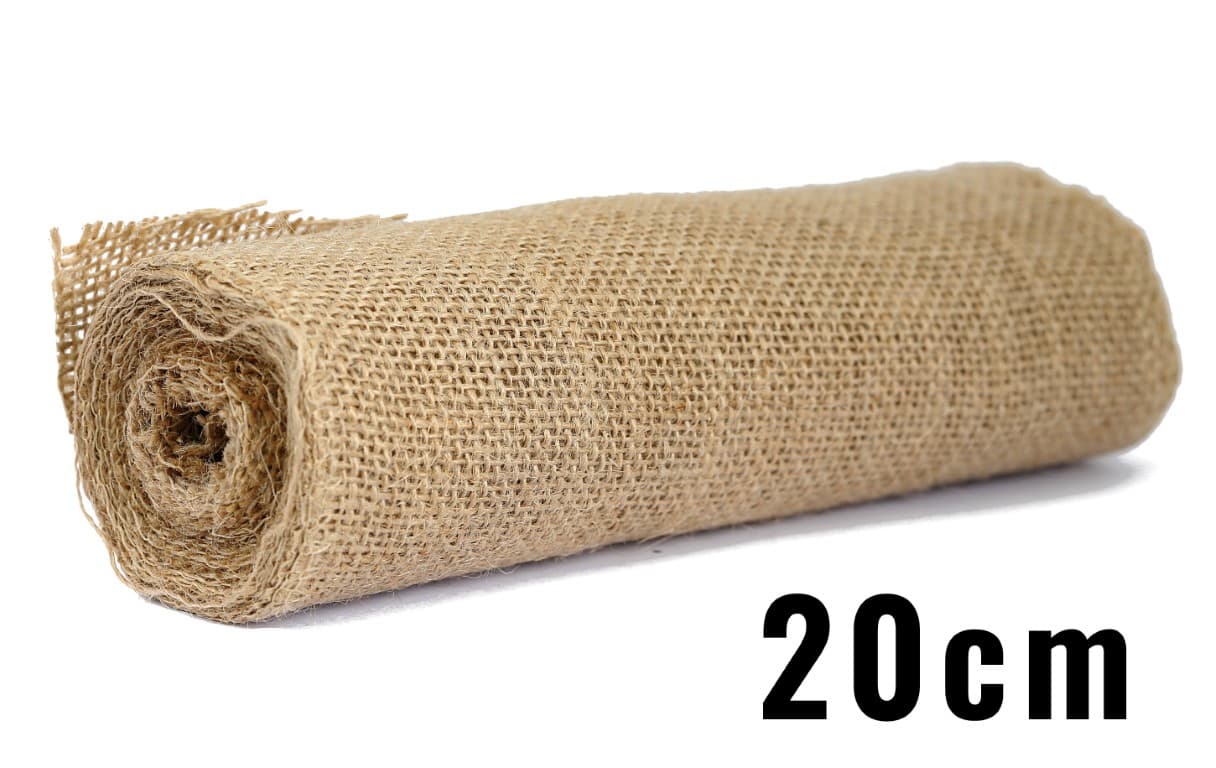 Juta obszywana naturalna, 20cm/3y