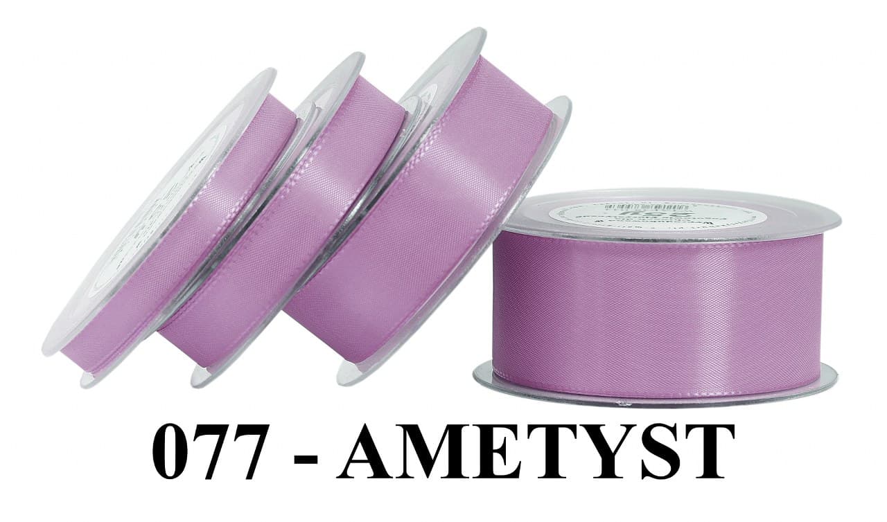 Wstążka z tafty, 15mm/22mb, ametyst