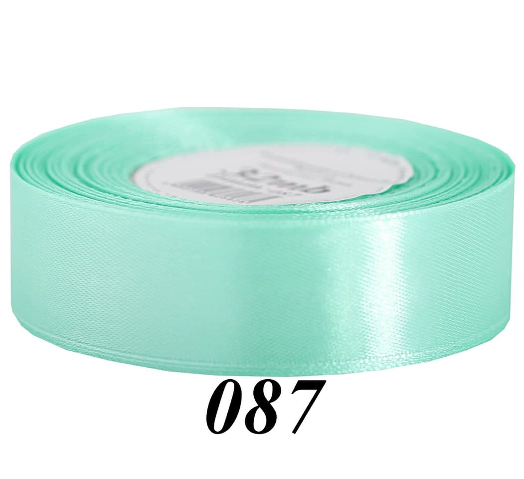 Wstążka satynowa 25mm/32mb, miętowa