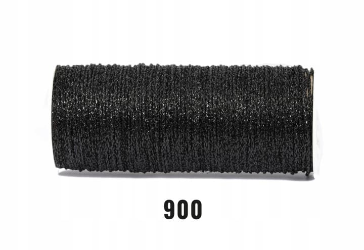 Sznurek florystyczny z drutem, 1mm/25mb, czarny