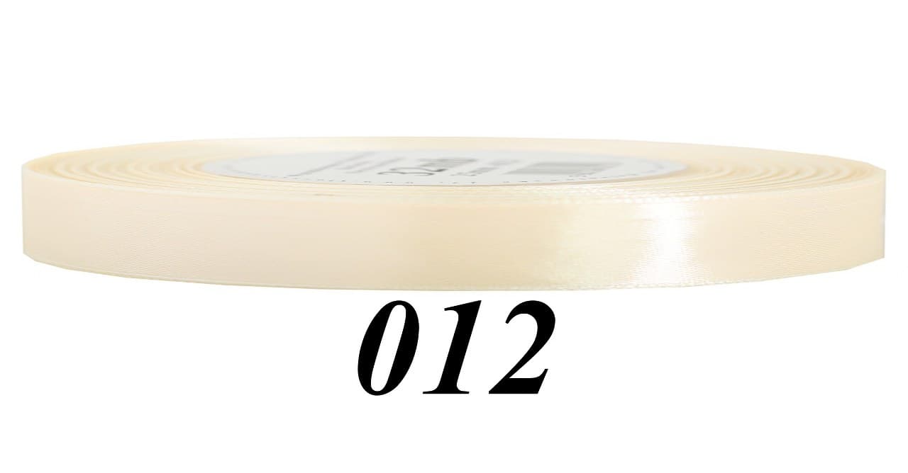 Wstążka satynowa 6mm/32mb, ciemnokremowa