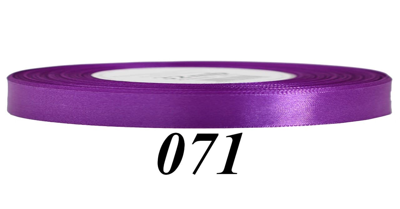 Wstążka satynowa 6mm/32mb, jasnofioletowa