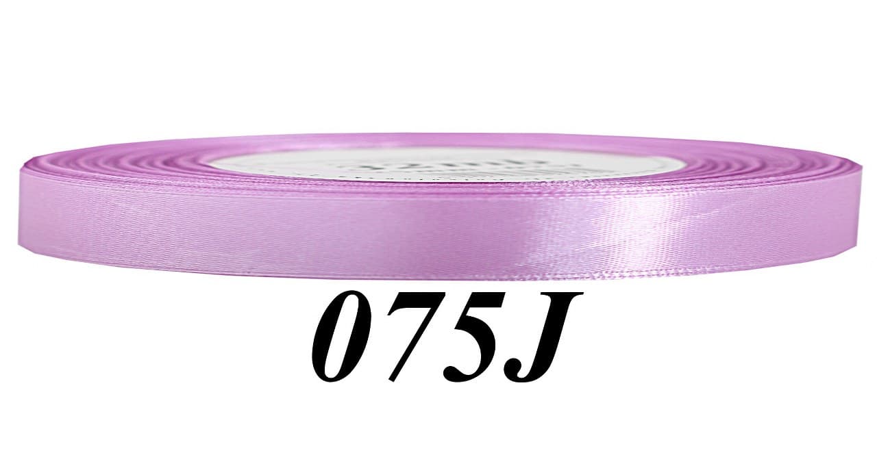 Wstążka satynowa 6mm/32mb, jasnowrzosowa