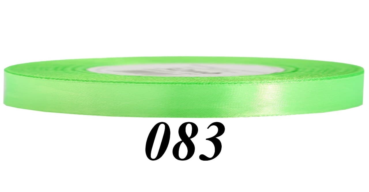 Wstążka satynowa 6mm/32mb, seledynowa