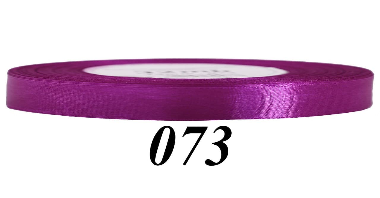 Wstążka satynowa 6mm/32mb, śliwkowa