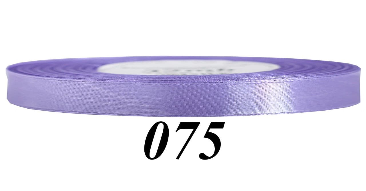 Wstążka satynowa 6mm/32mb, wrzosowa