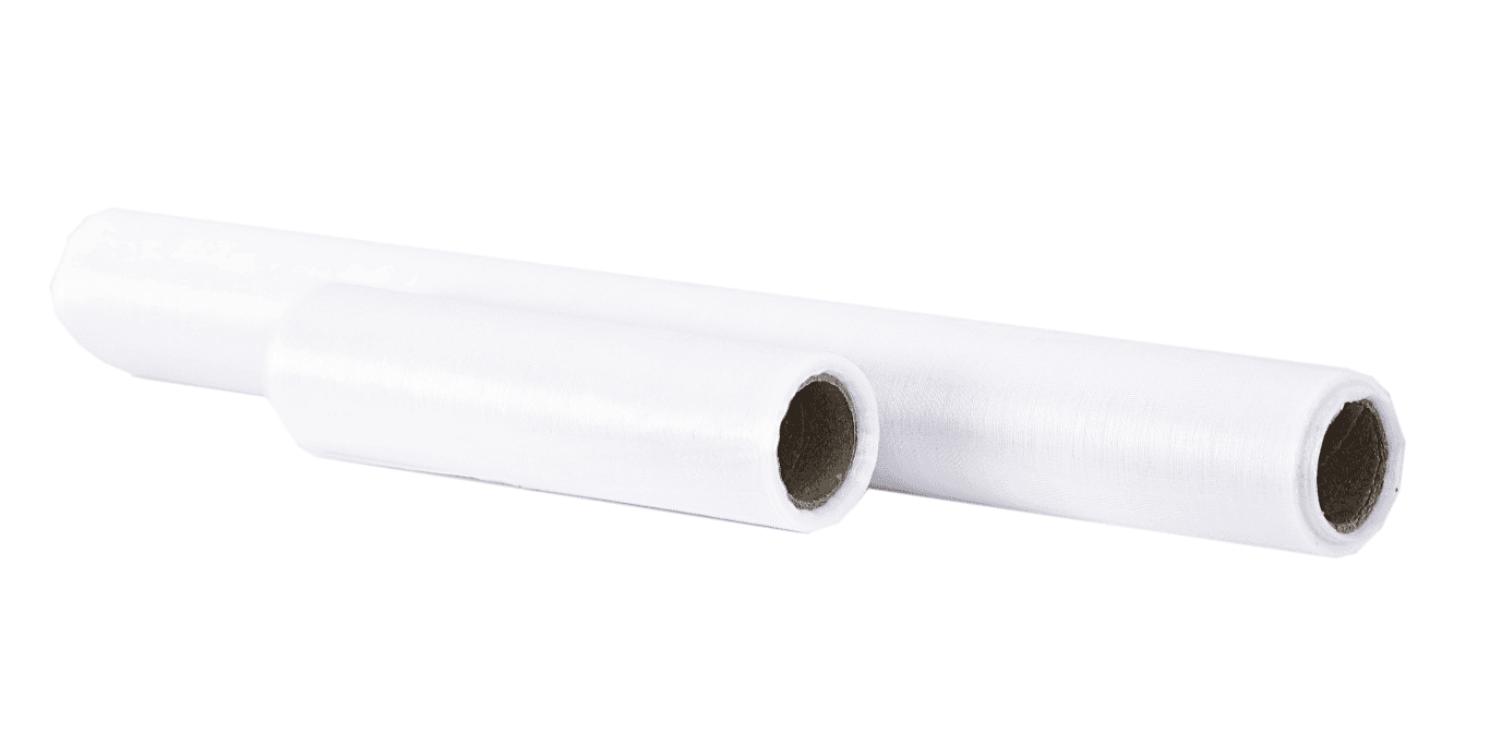 Organza nieobszywana miękka, 40cm/8,1mb, biała