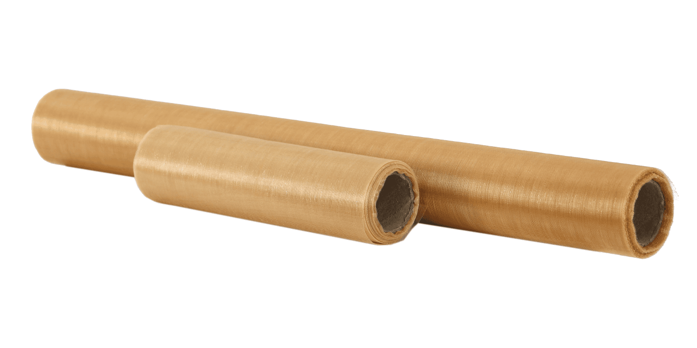 Organza nieobszywana miękka, 40cm/8,1mb, złota