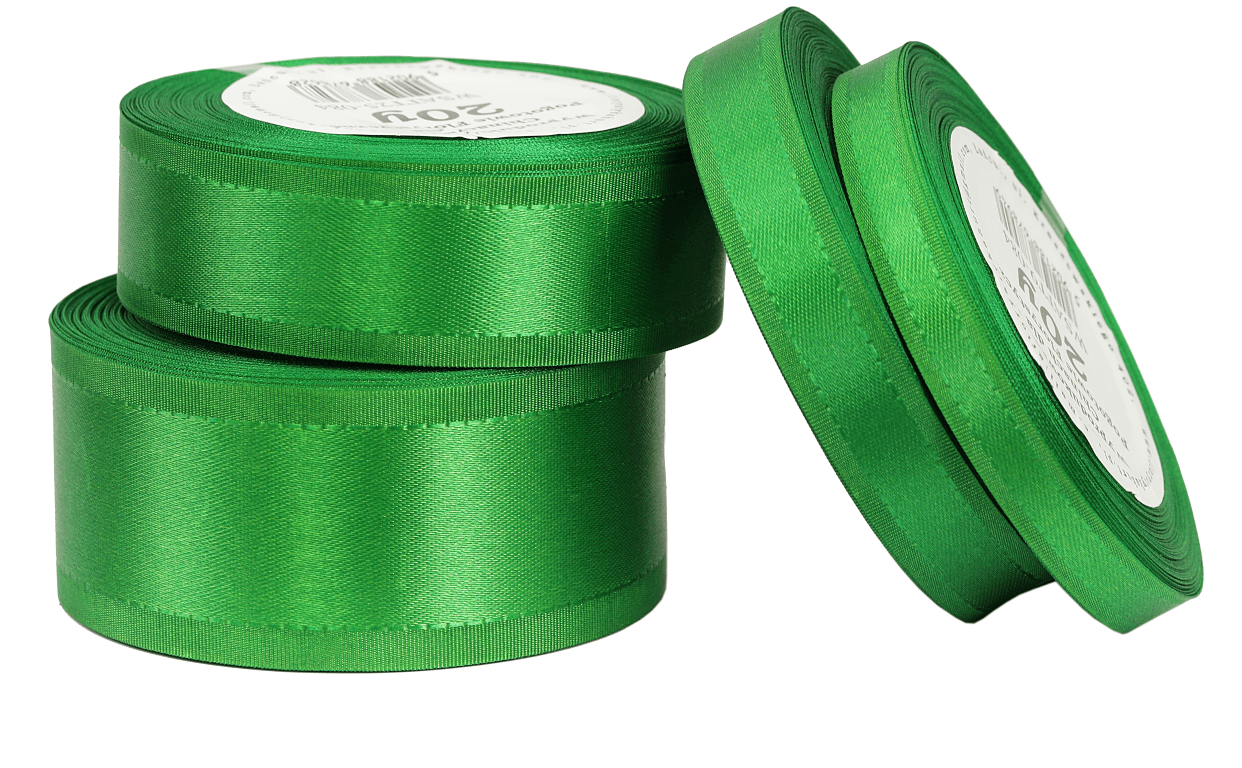 Wstążka z paskami satyna/tafta 15mm/20 tr.wiosenna