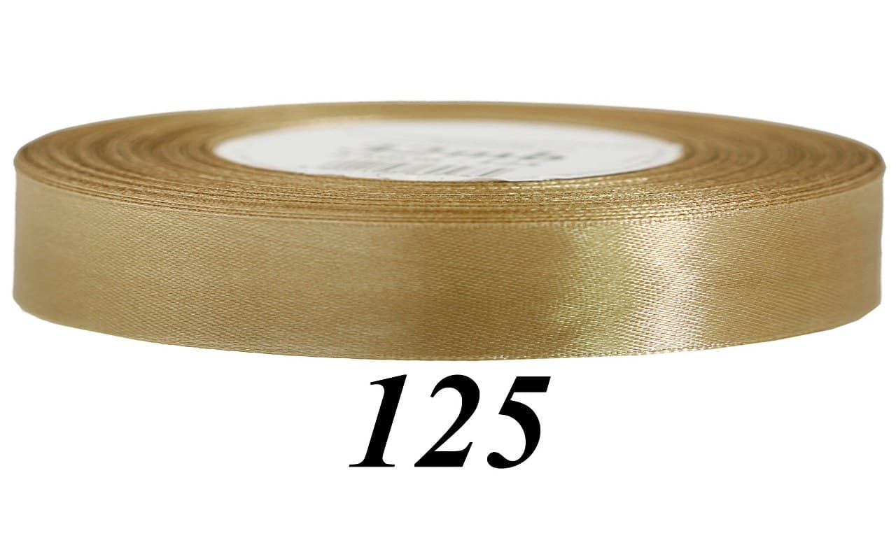 Wstążka satynowa 12mm/32mb, cappuccino