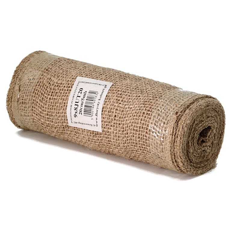 Juta obszywana, 9x8,20cm/5mb, 260g/m2, natura