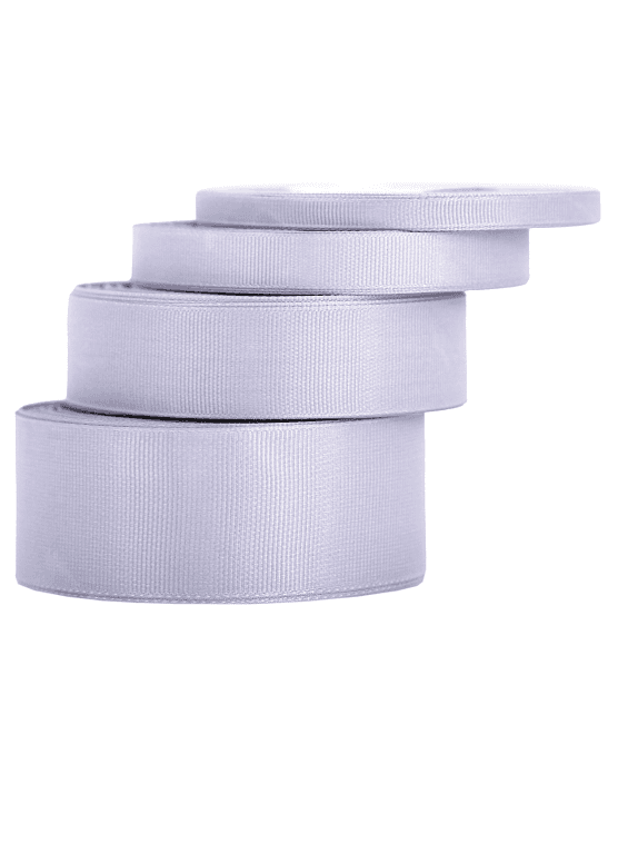 Wstążka rypsowa, 6mm/22mb, jasnowrzosowa