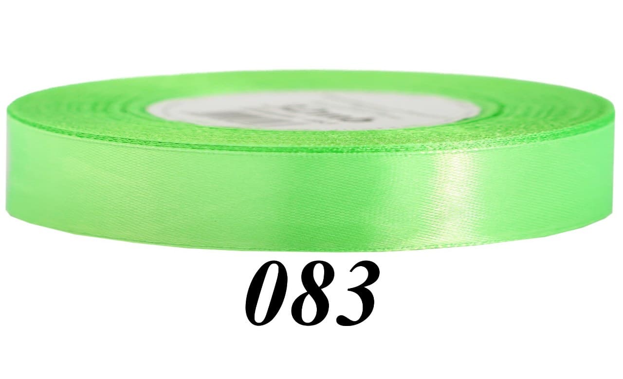 Wstążka satynowa 12mm/32mb, seledynowa