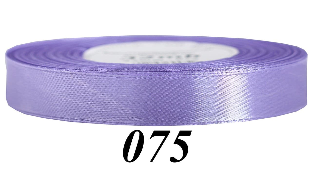 Wstążka satynowa 12mm/32mb, wrzosowa