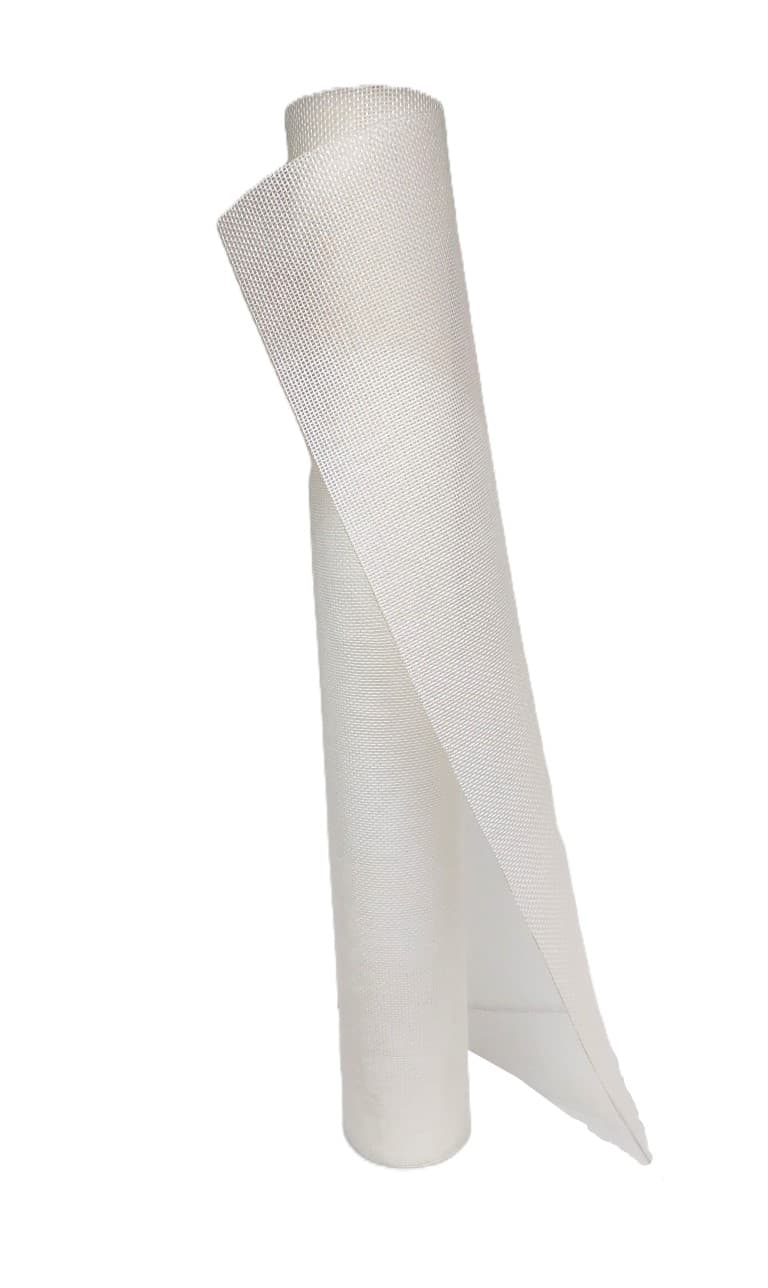 Juta  sztuczna, gęsta, 48cm/4,5mb, biała