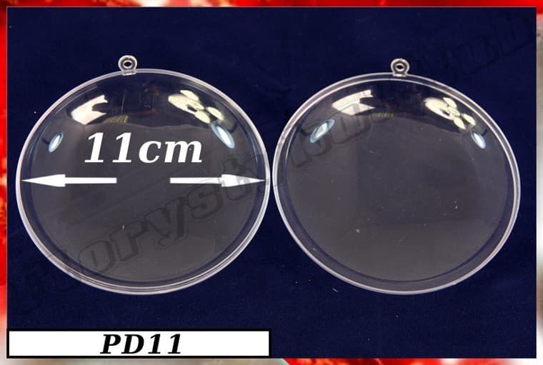 Dysk akrylowy płaski, wym. 11x5cm/1sztua