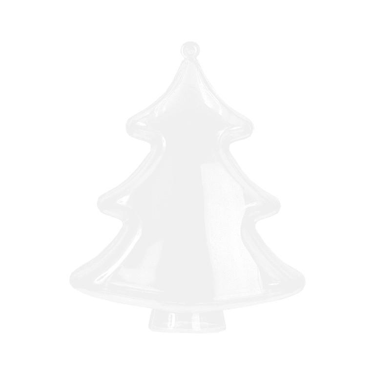 CChoinka akrylowa płaska, 4x11cm/1sztuka