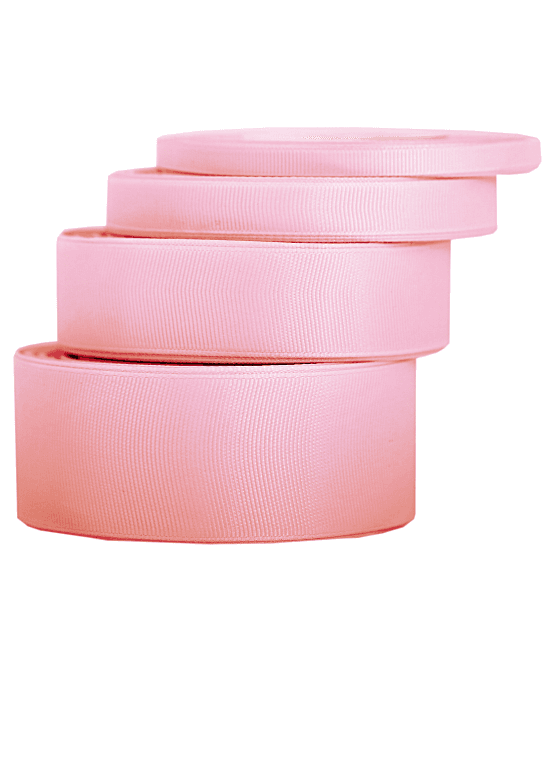 Wstążka rypsowa, 6mm/22mb, różowy/2