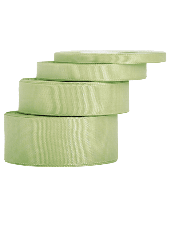 Wstążka rypsowa, 38mm/22mb, pistacja